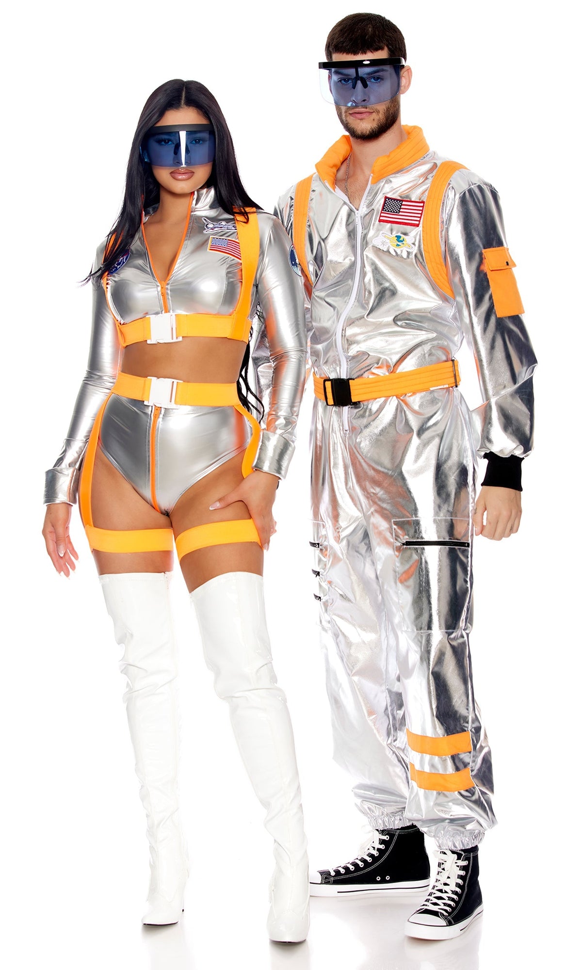 Moon Landing silver astronaut costume