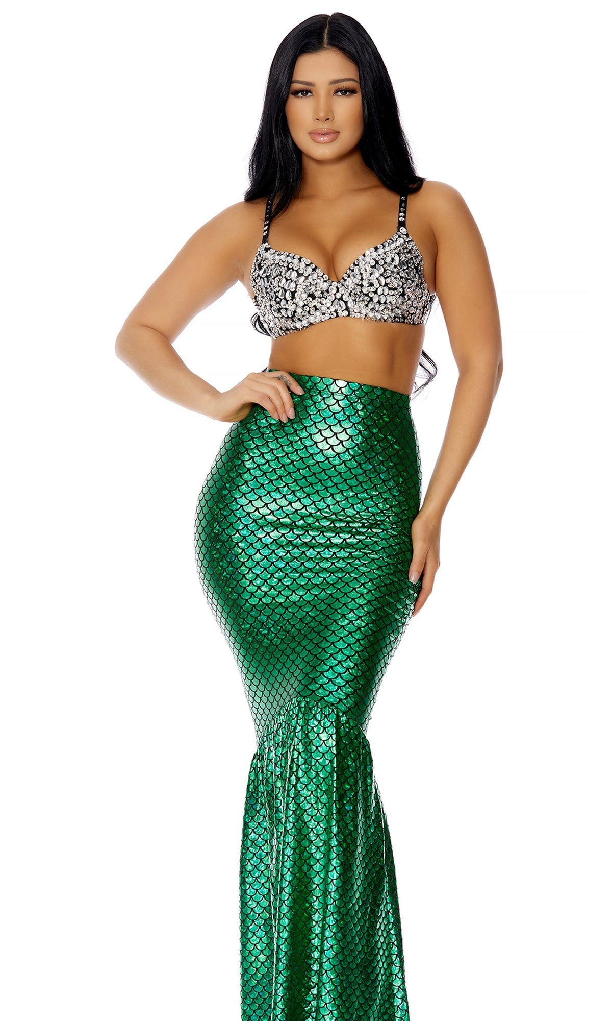 Under The Sea 2-Piece Women's Sexy Mermaid Costume