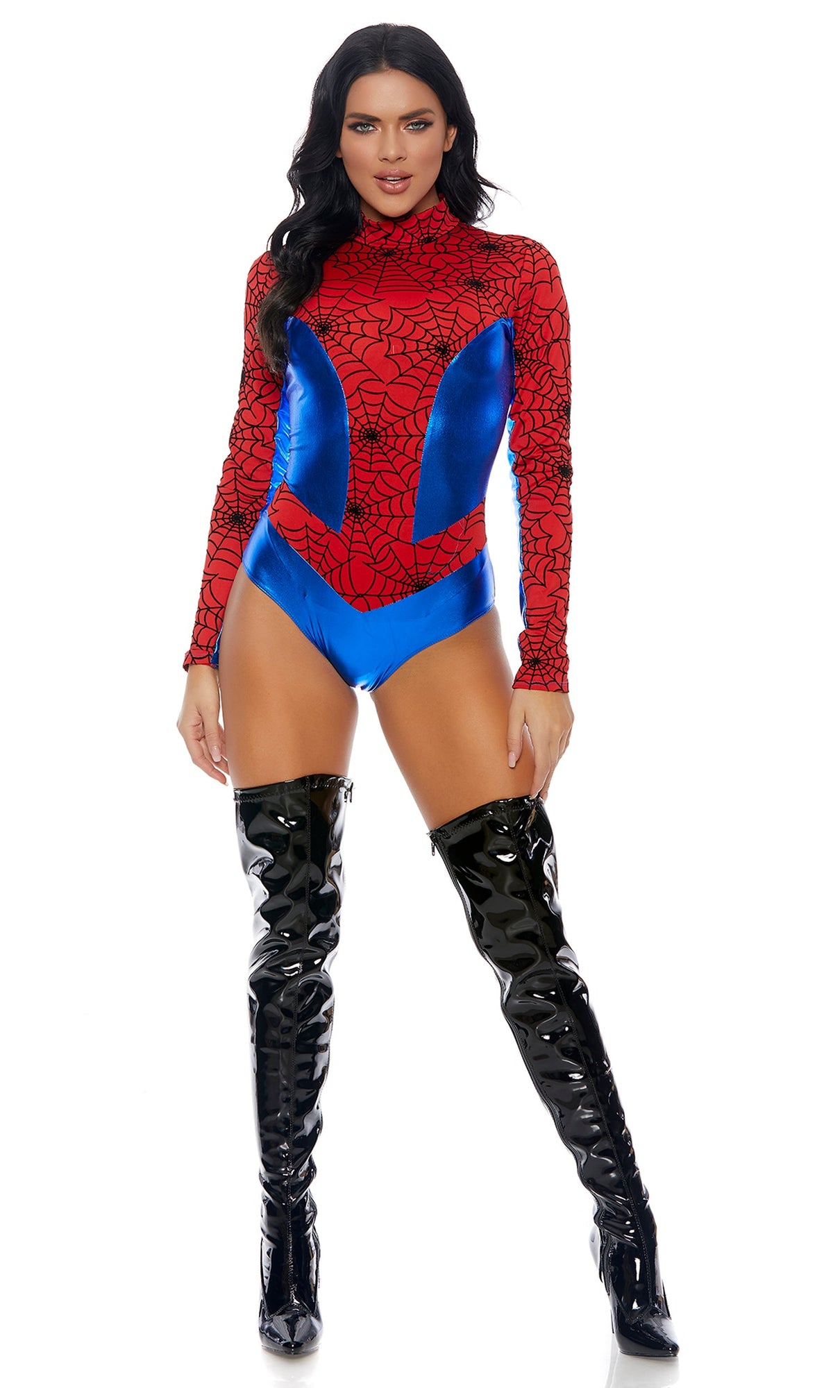 Sensible Seductress Sexy Hero Costume - back