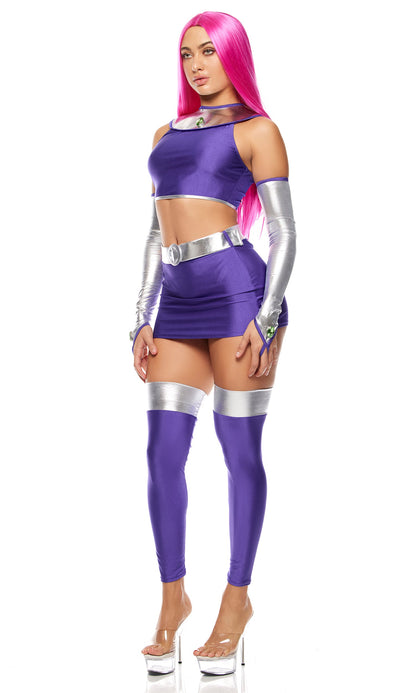 Star Princess 6-Piece Comic Book Character Costume - detail