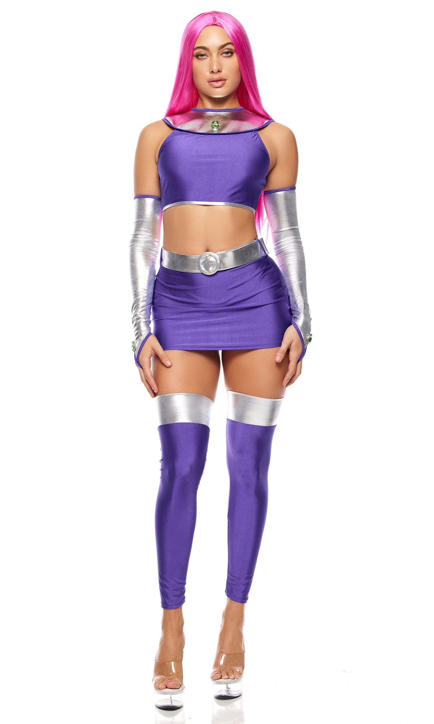 Star Princess 6-Piece Comic Book Character Costume - front