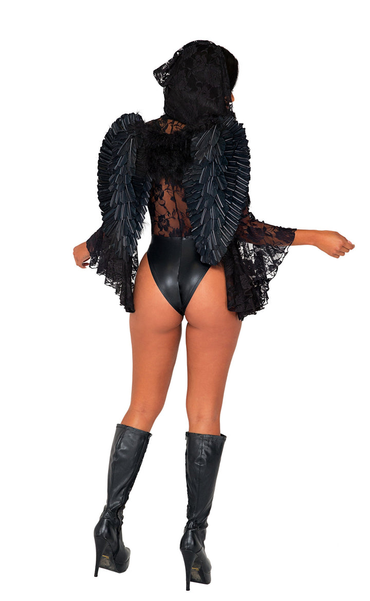 Dark Angel Hooded Bodysuit Costume