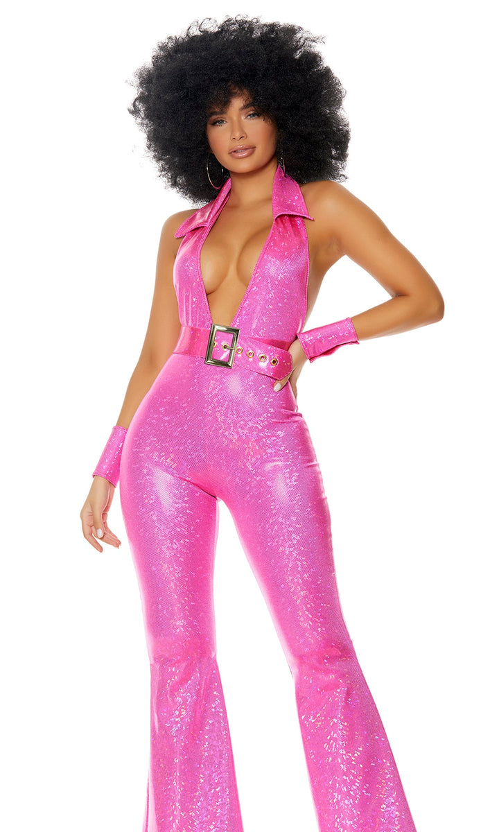 Foxy Lady Sexy Disco Costume - front