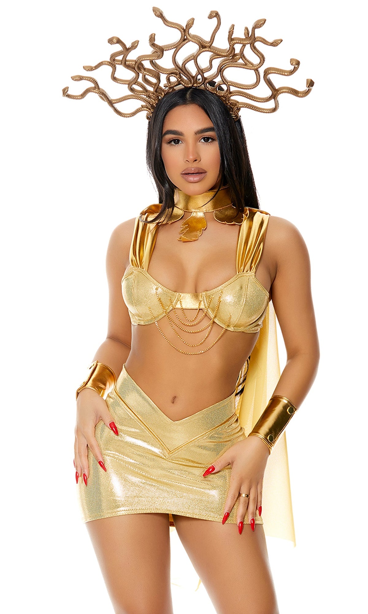 Punishment Is Beauty Sexy Medusa Costume - front