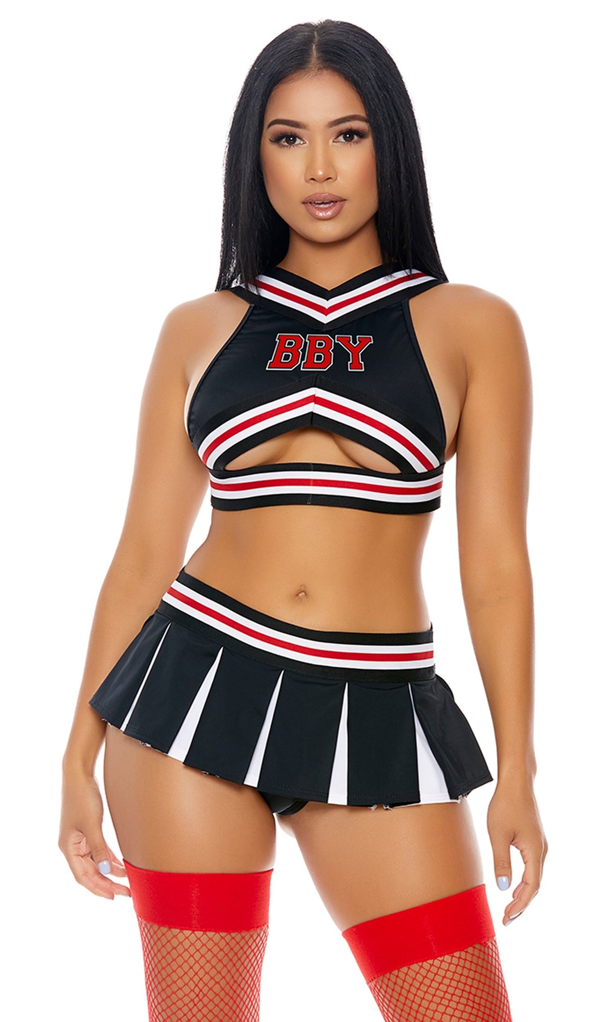 Good Luck Charm 2-Piece Women's Sexy Cheerleader Costume