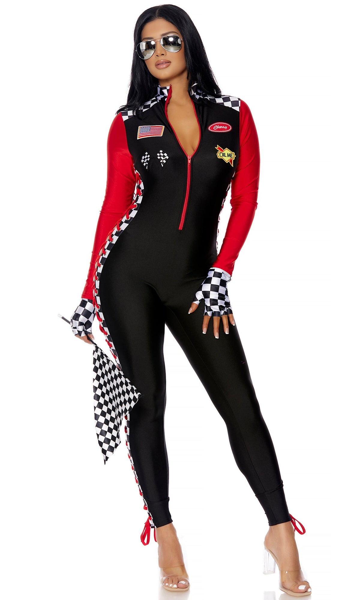 Shift Gears Sexy Racer Costume - detail