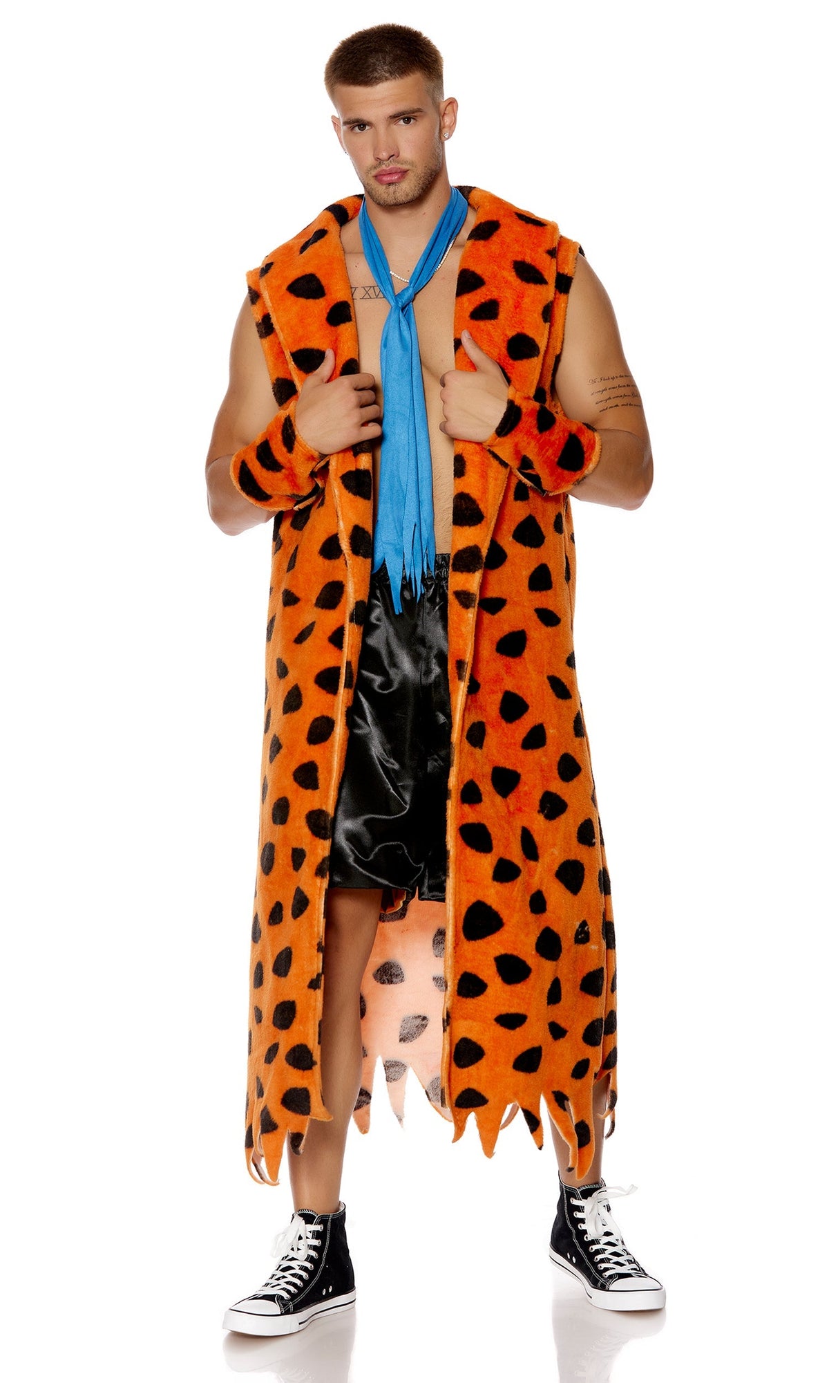 Bedrock Bro Men's Cartoon Character Costume - detail
