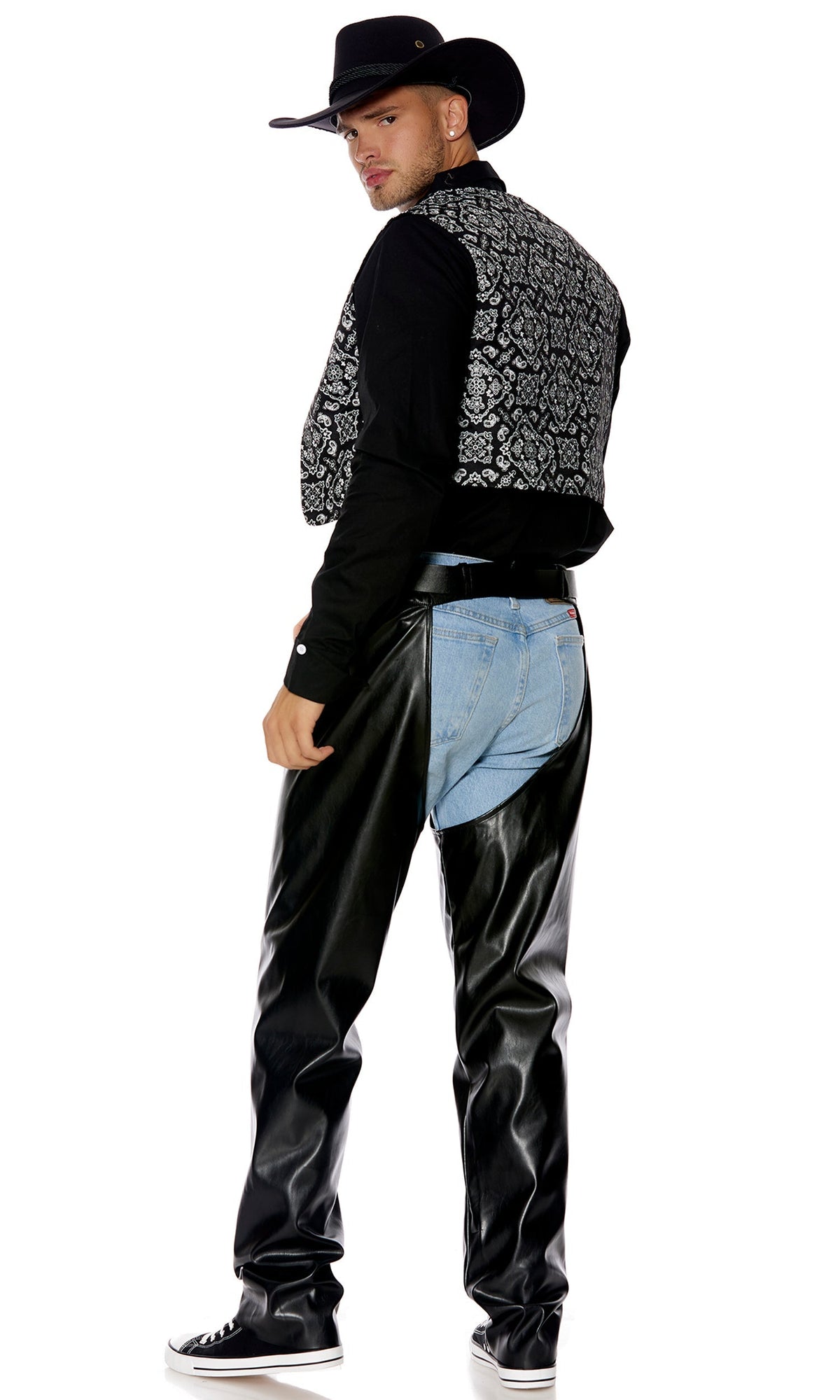 Lets Ride Men's Cowboy Costume - side