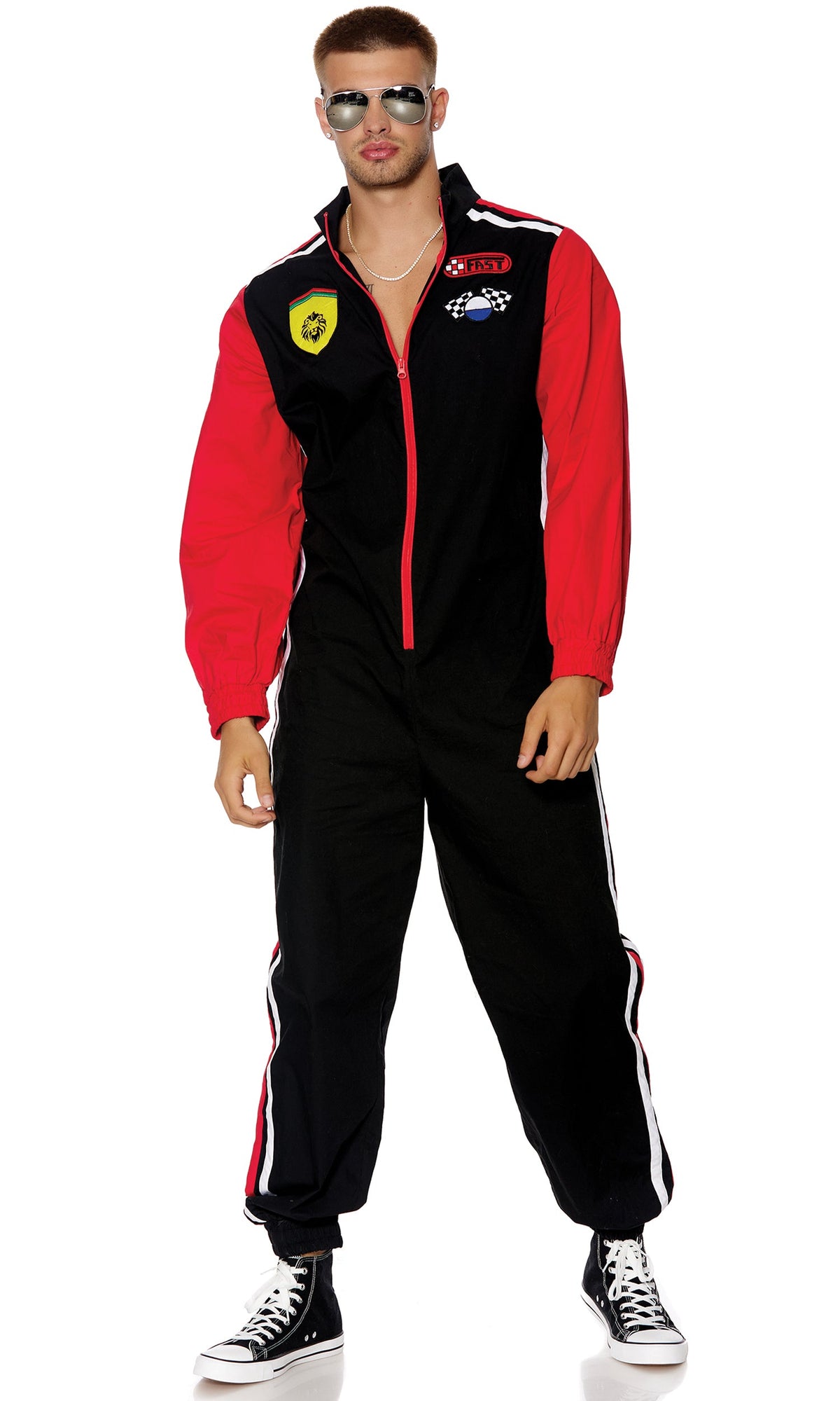 Fuel Up Men's Racer Costume - detail