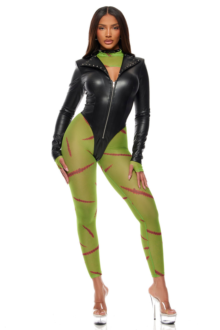 Frankenfine monster costume 4