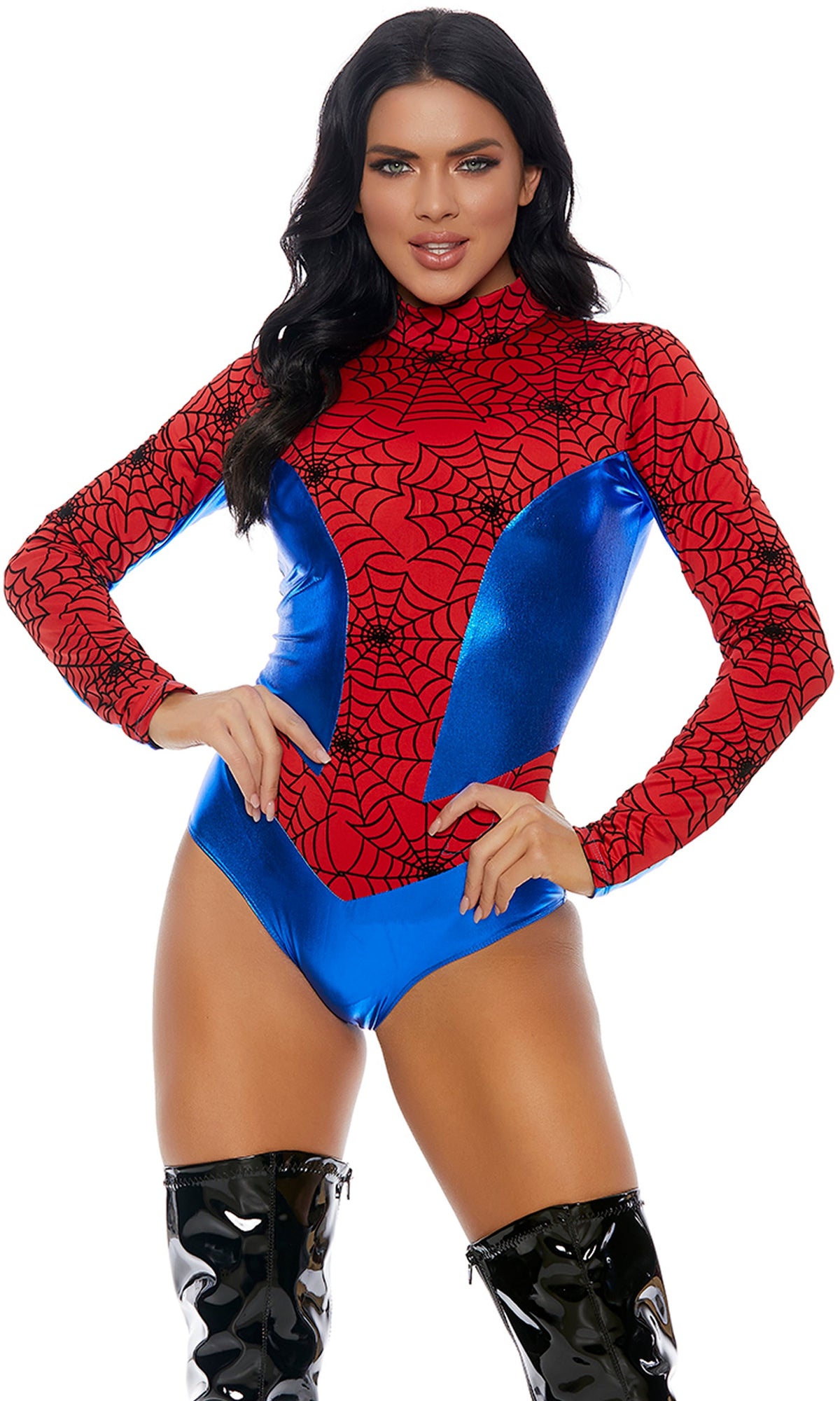 Sensible Seductress Sexy Hero Costume - front