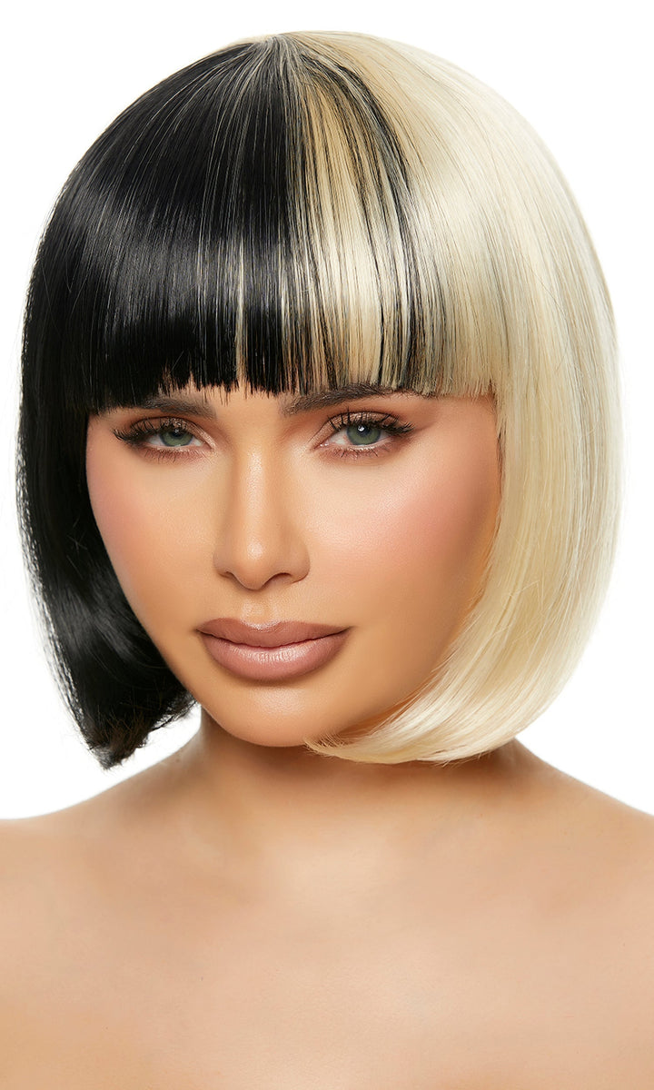 Cruella World Wig - Black White