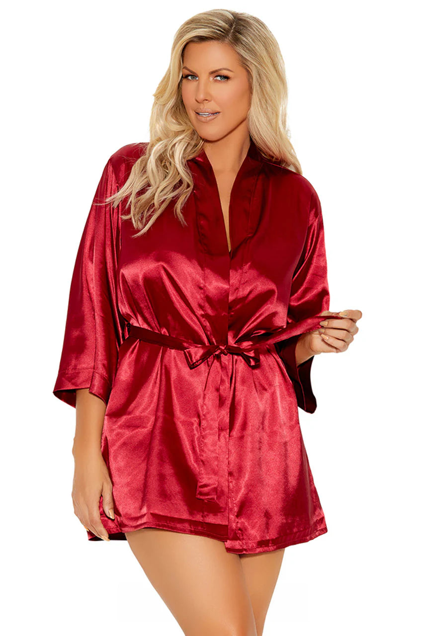 Sexy Satin Robe (Queen Size)