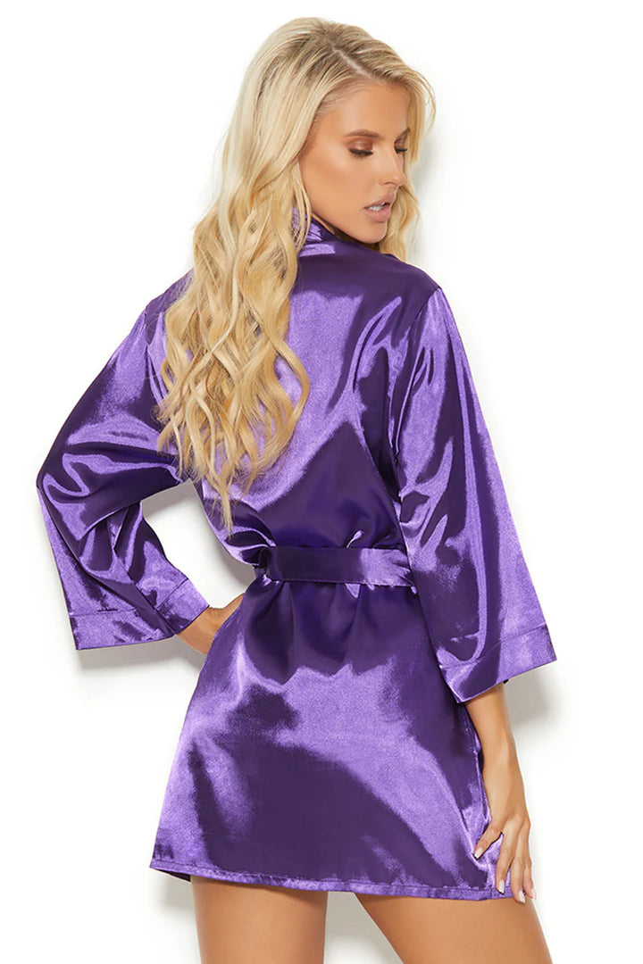 After Dark Satin Robe