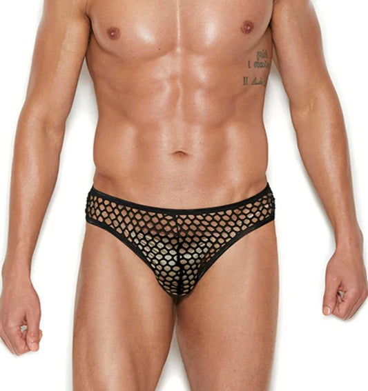 Men’s Fishnet Thong