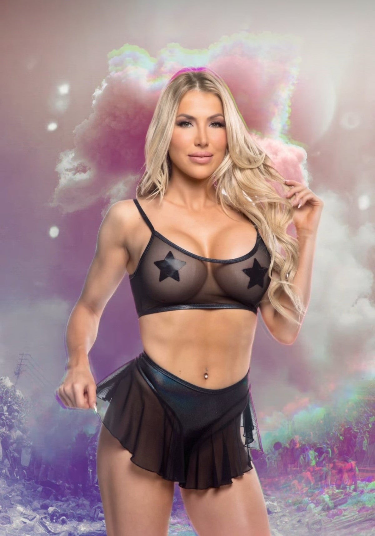 Mesh/Fishnet Tank Top