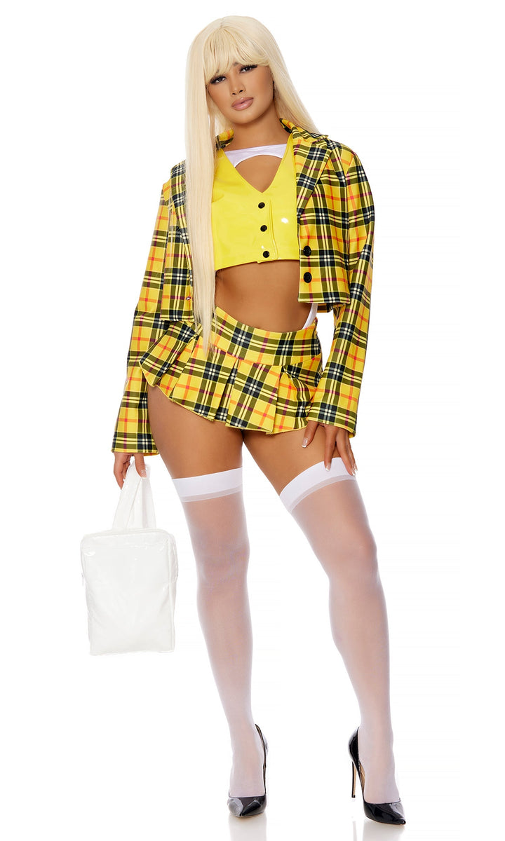 As If 4-Piece Women's Sexy Movie Character Costume - Yellow, photo 1