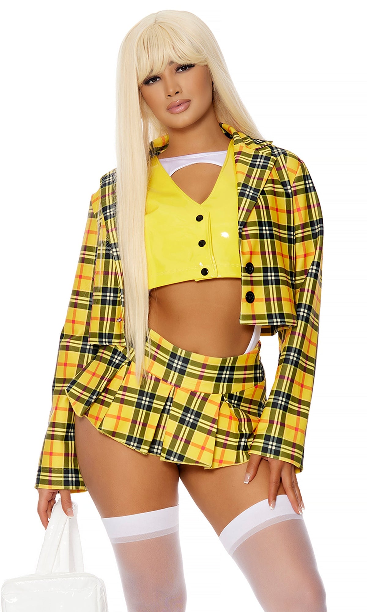 As If 4-Piece Women's Sexy Movie Character Costume - Yellow, photo 3
