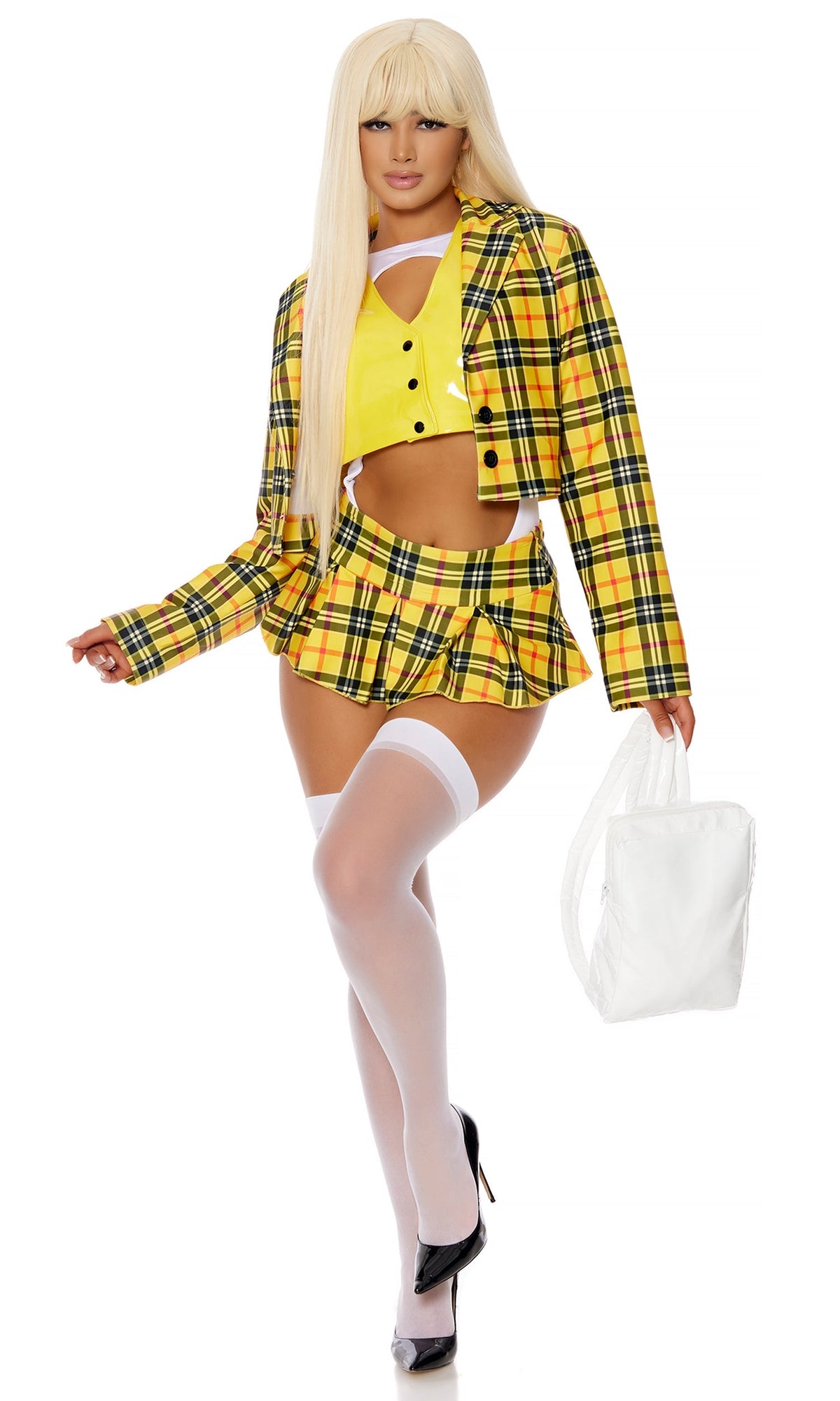 As If 4-Piece Women's Sexy Movie Character Costume - Yellow, photo 4