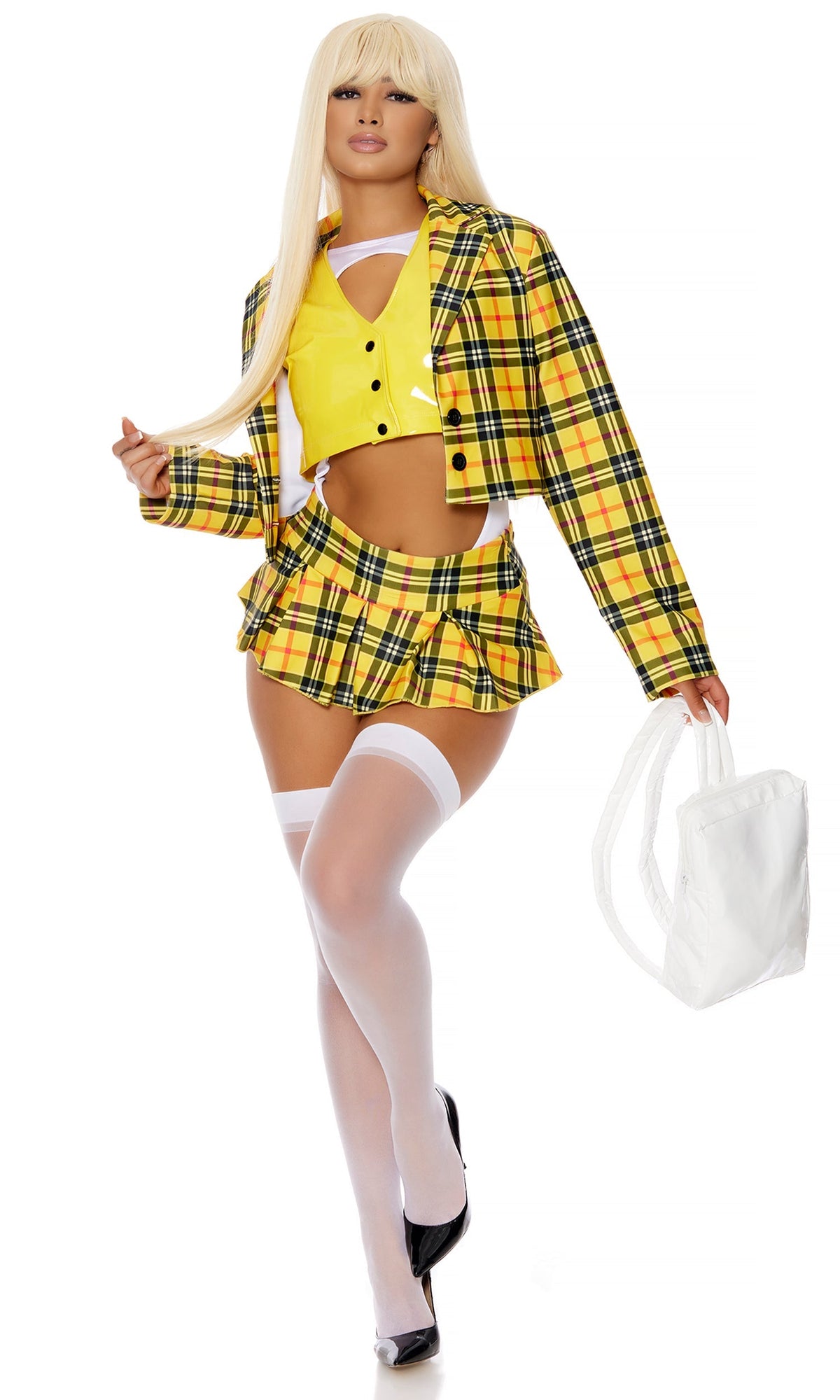 As If 4-Piece Women's Sexy Movie Character Costume - Yellow, photo 5