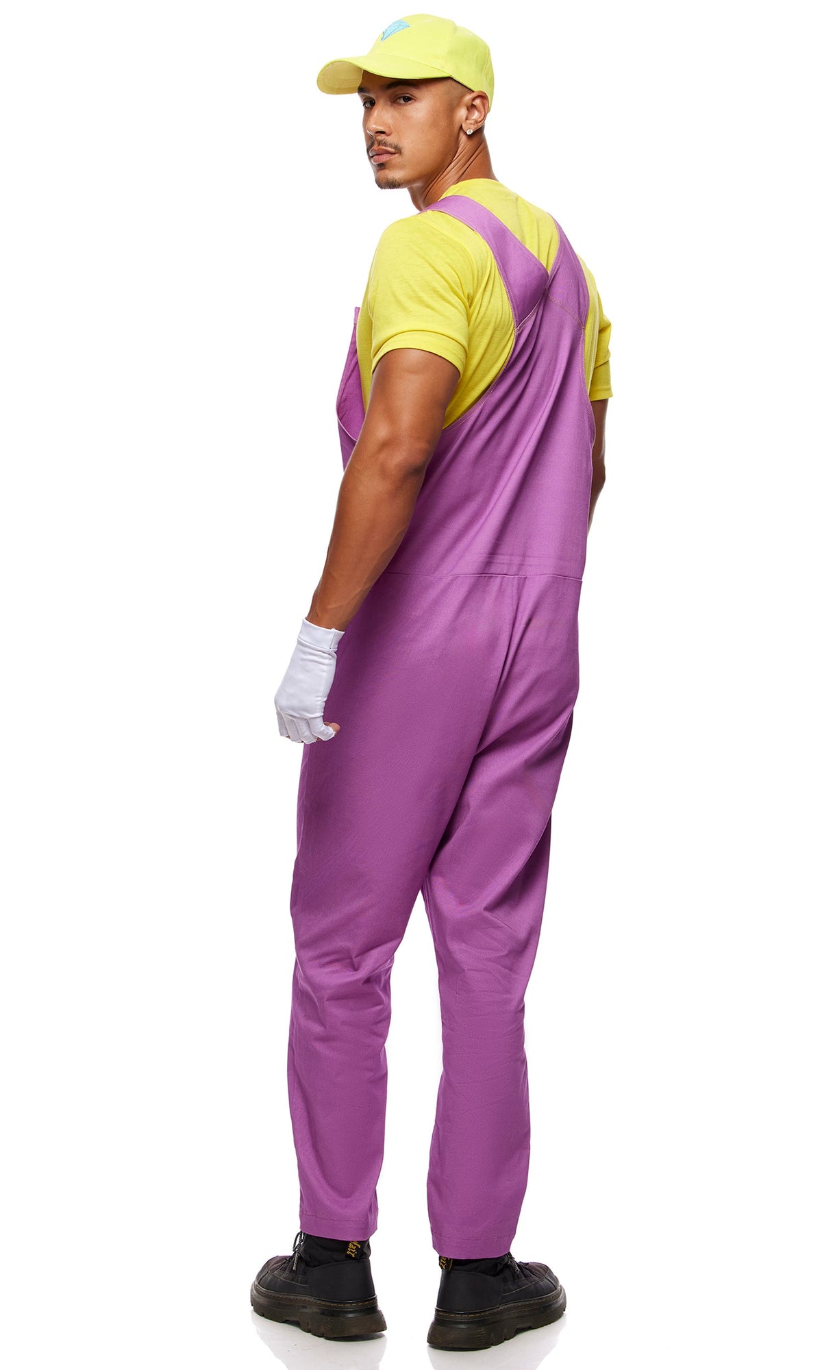 Cheat Codes 4-Piece Men's Video Game Character Costume Set, Purple Combo, photo 2