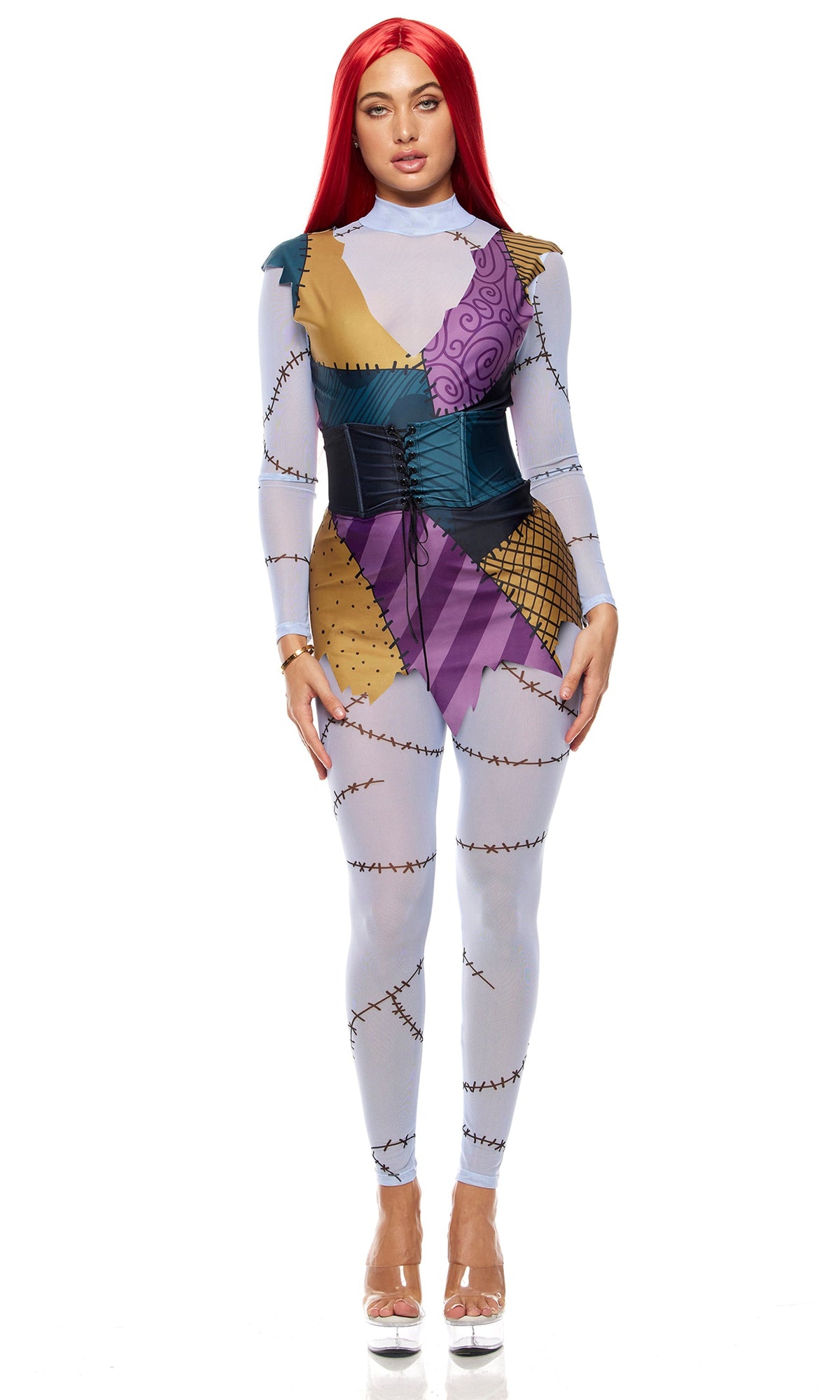 Stitched Up Movie Character Costume - Multicolor