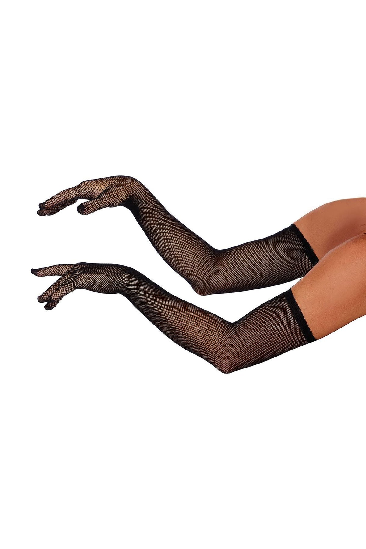 Dreamgirl Fishnet Gloves