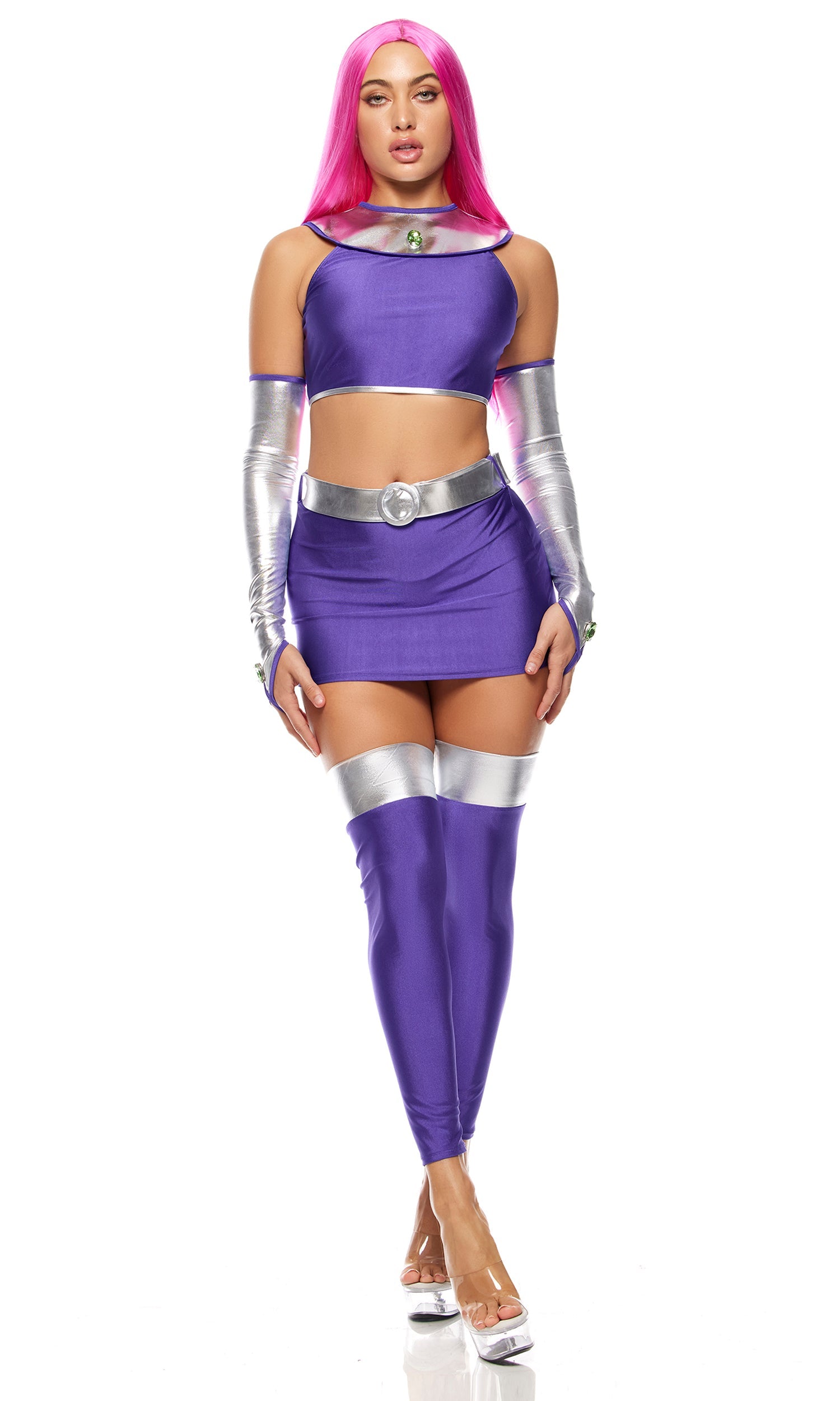 Star Princess 6-Piece Comic Book Character Costume - back