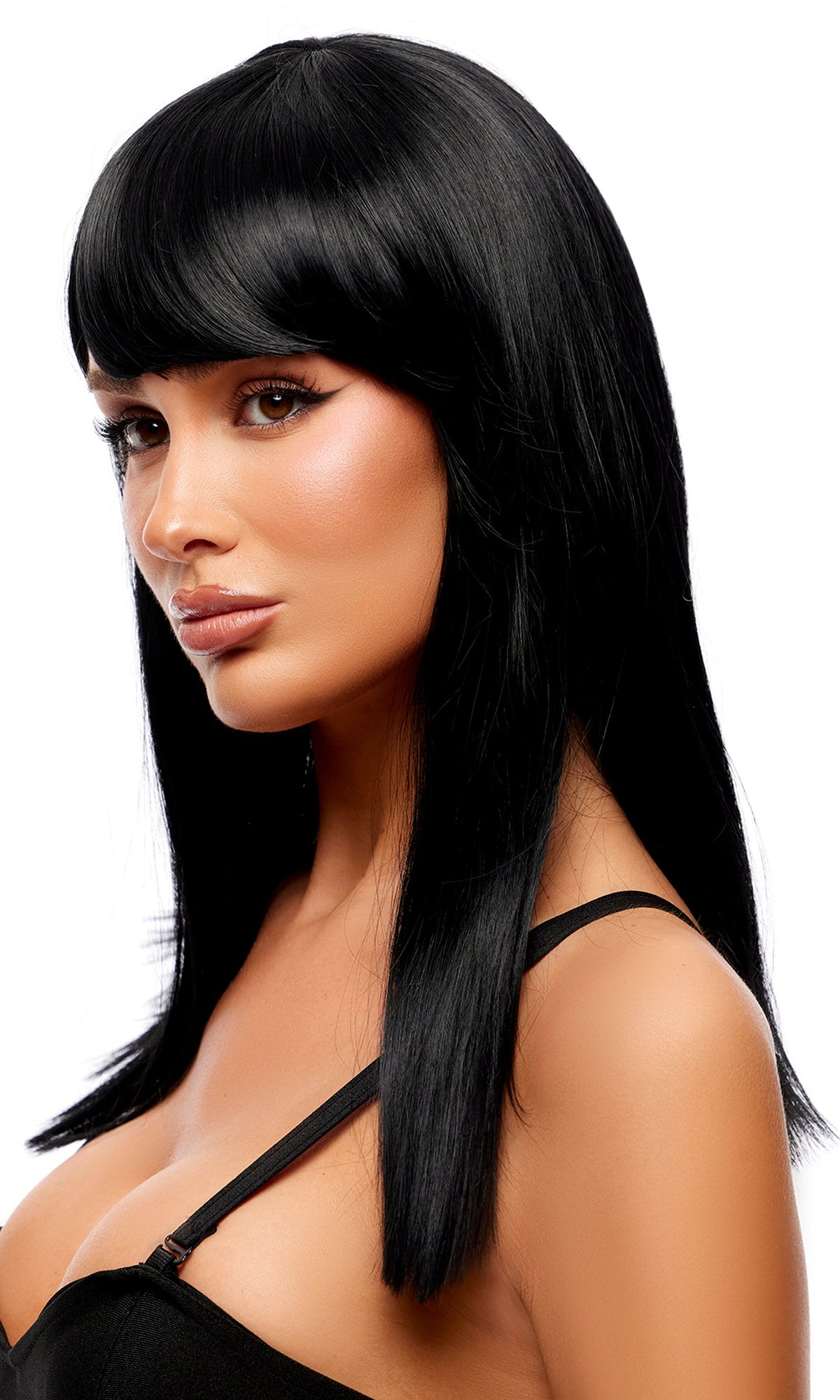 Front Bang Lob Wig - view 3