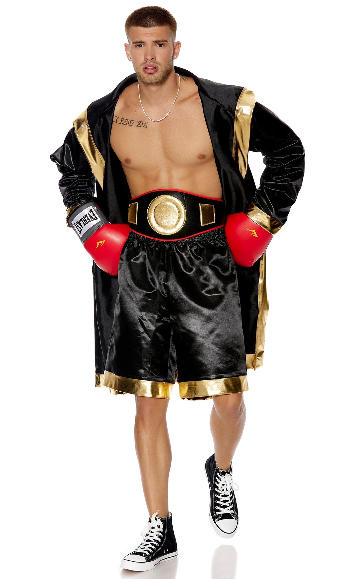 Knockout Champ boxer costume view 4