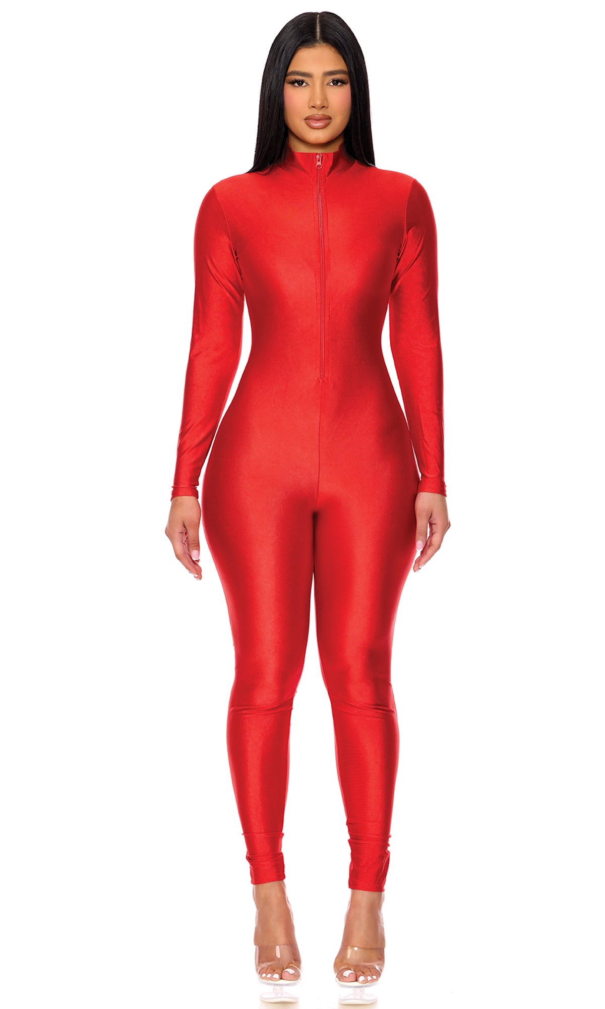 Mock Neck Jumpsuit - view 11