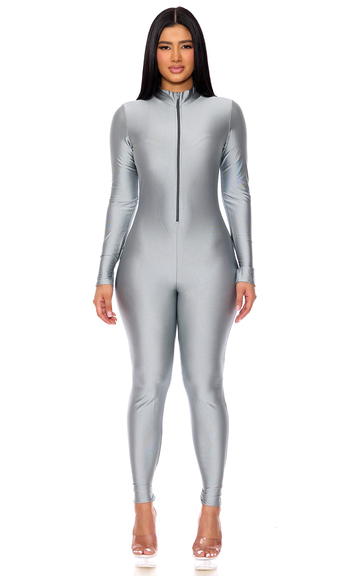Mock Neck Jumpsuit - view 12
