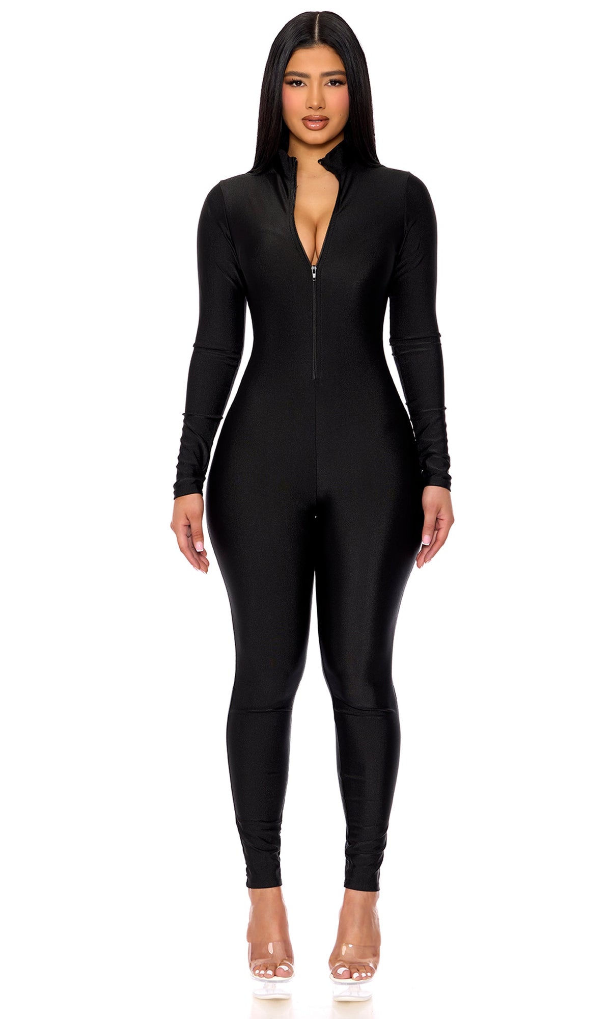 Mock Neck Jumpsuit - view 13