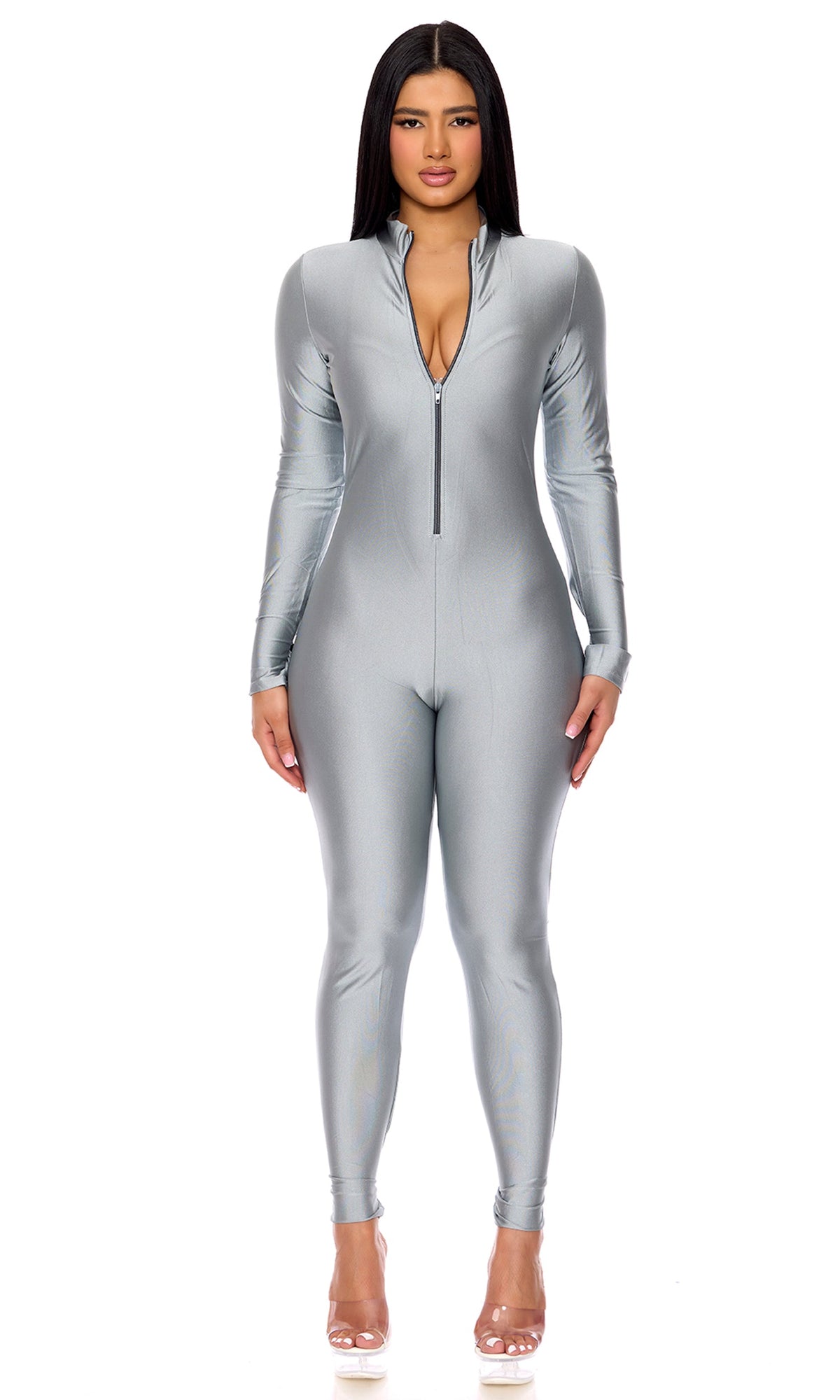 Mock Neck Jumpsuit - view 14