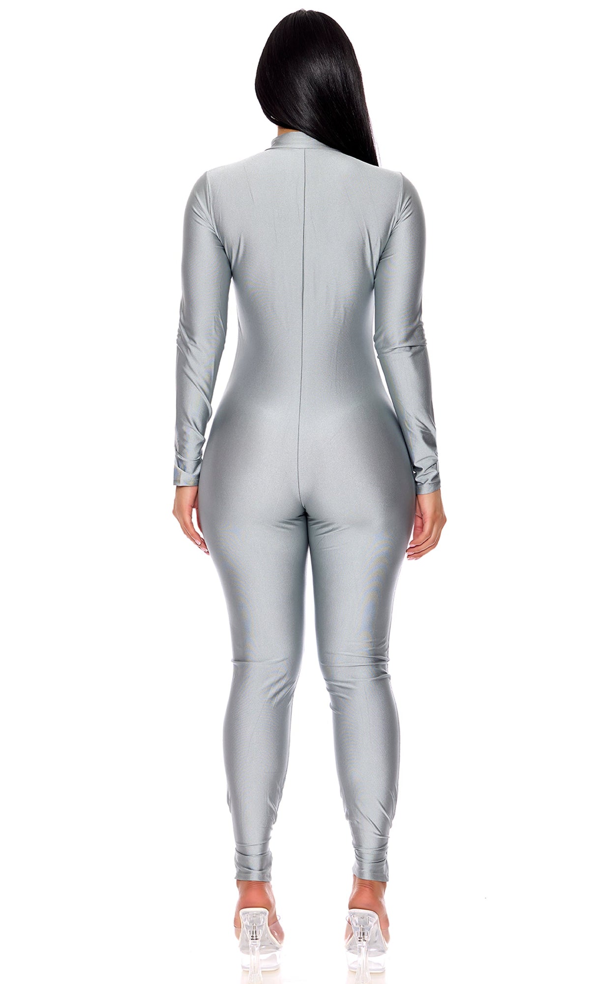 Mock Neck Jumpsuit - view 18