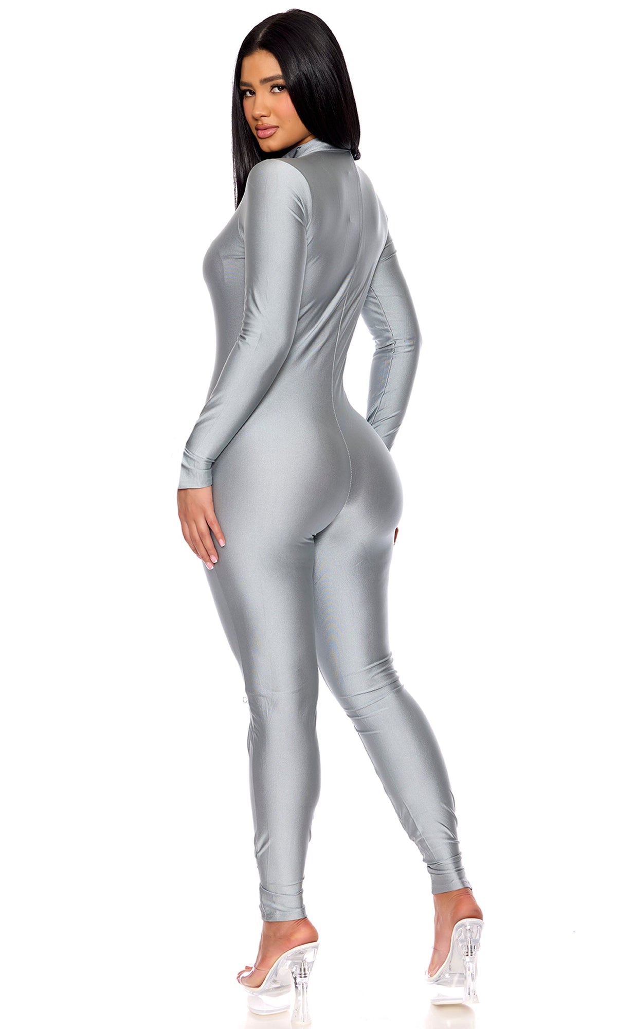 Mock Neck Jumpsuit - view 8