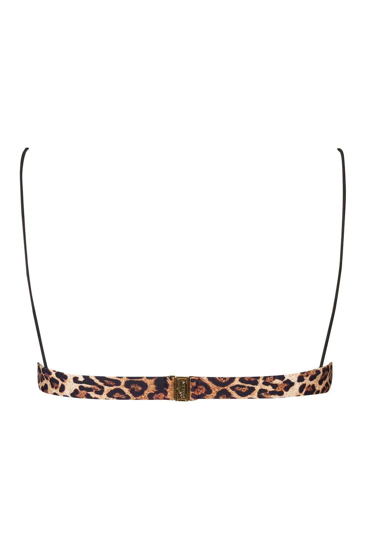 Auley Bralette Bikini Top in Leopard Print