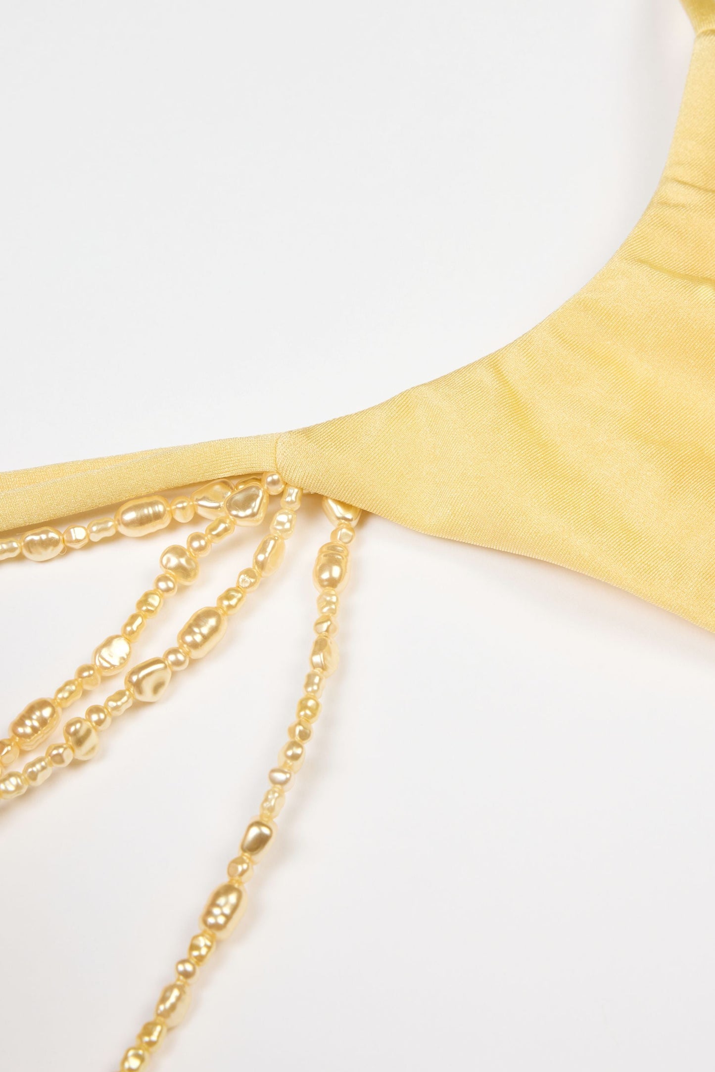 Litia Multi-Strap Cheeky Bikini Bottoms in Lemon
