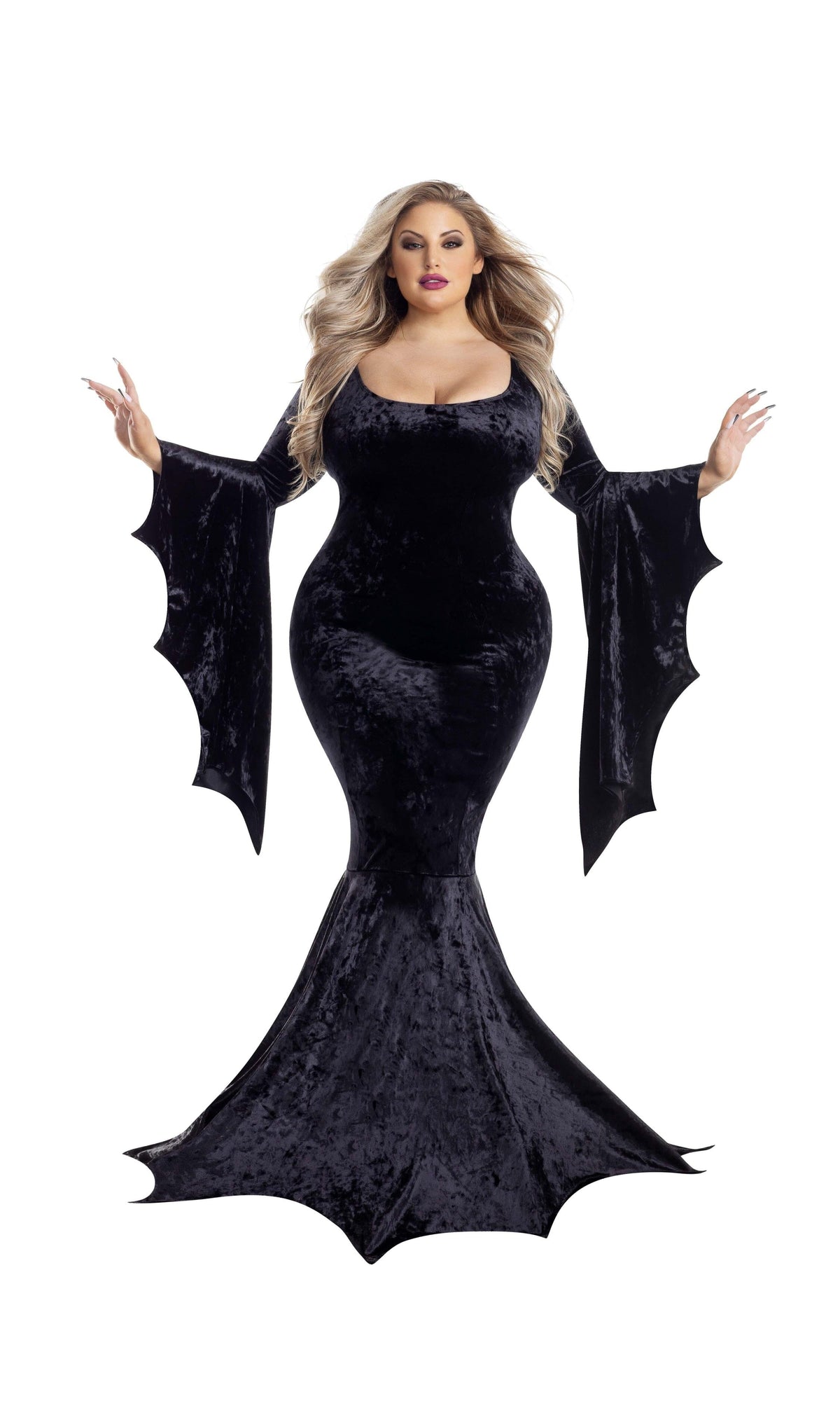 Party King Plus Vamp Dress