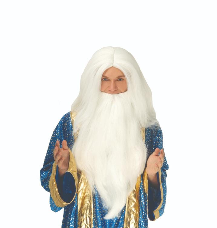 Party King Wizard Wig With Beard