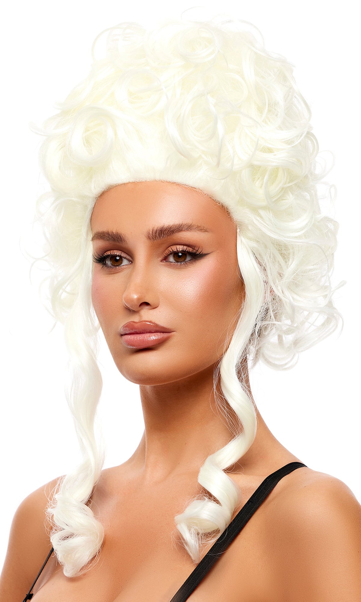 Updo Wig, White, photo 1