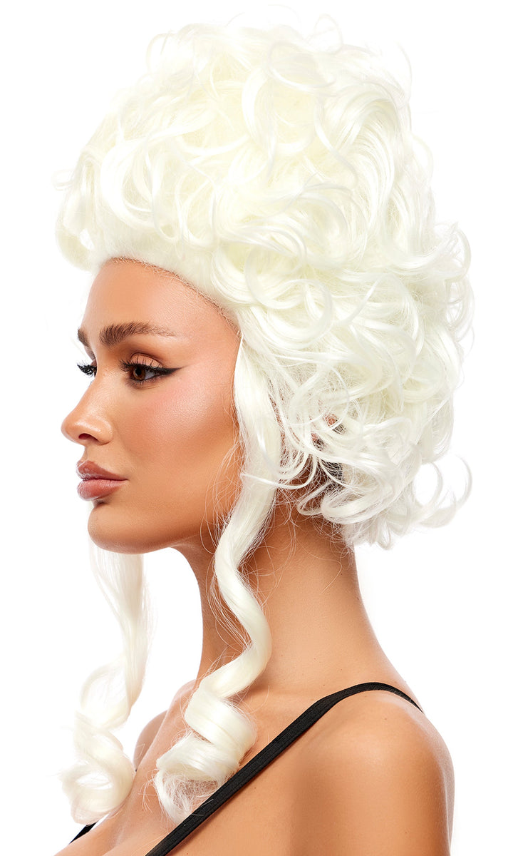Updo Wig, White, photo 3