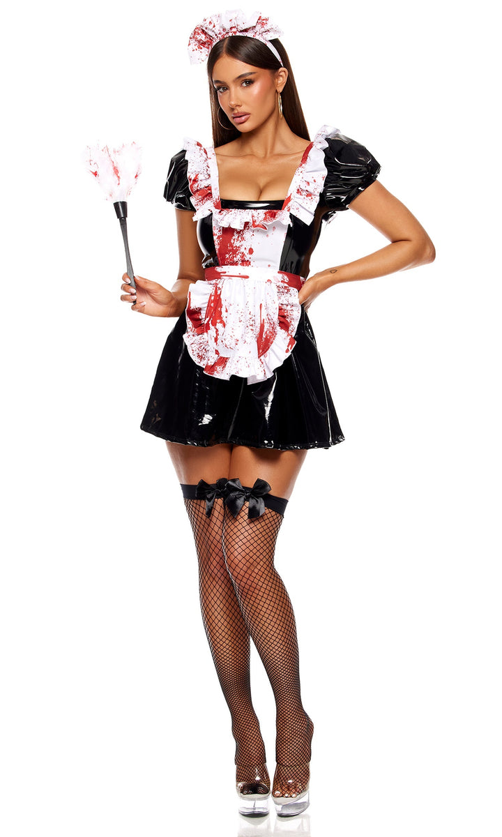 Maid to Kill 5-Piece Women's Maid Costume 4